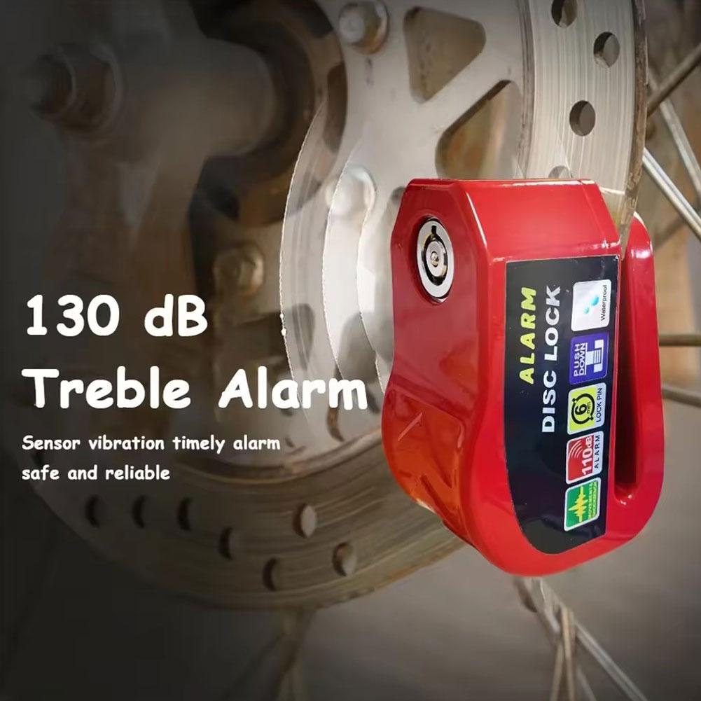 Disc Lock Brake - Kunci Anti Maling Sepeda Motor Alarm