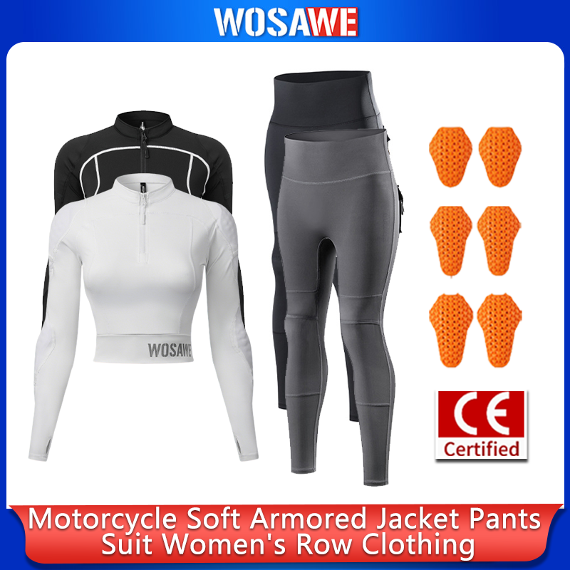 Motorcycle Gear Full Suit - WOSAWE Setelan Berkendara Motor Wanita Musim
