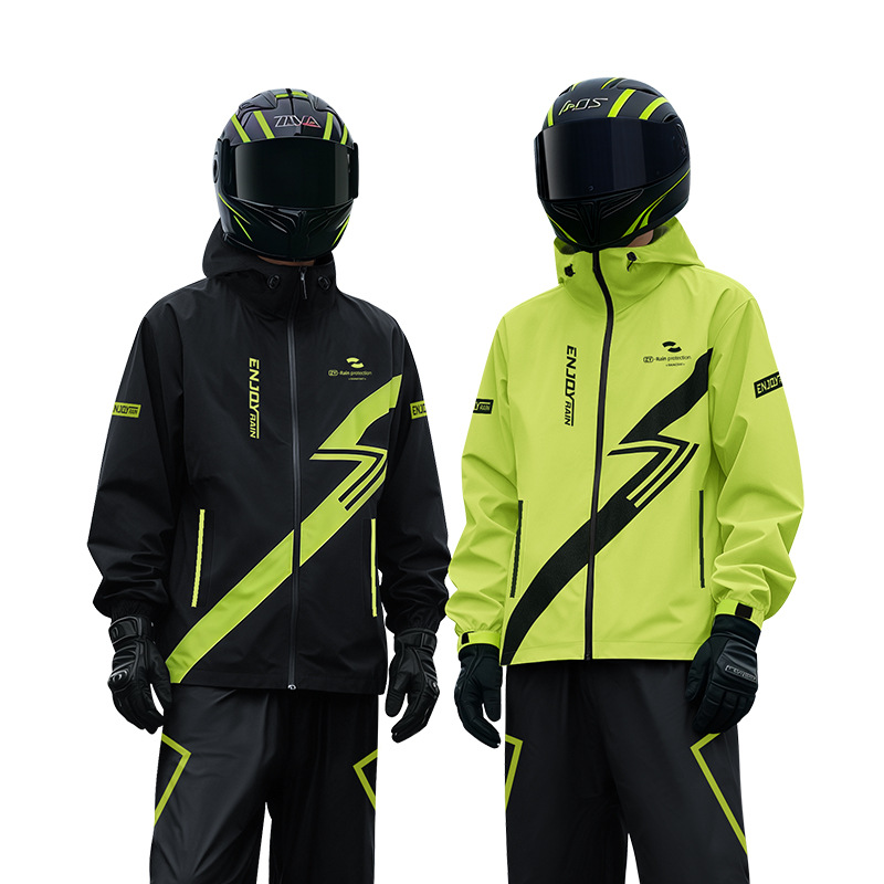Motorcycle Gear Full Suit - Jas Hujan Tebal dan Celana Hujan