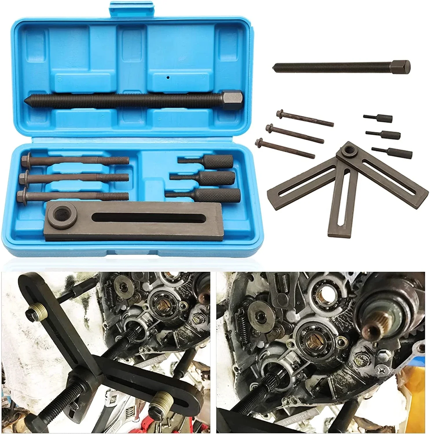 Gearbox Motorcycle - Pemisah poros engkol sepeda motor, alat