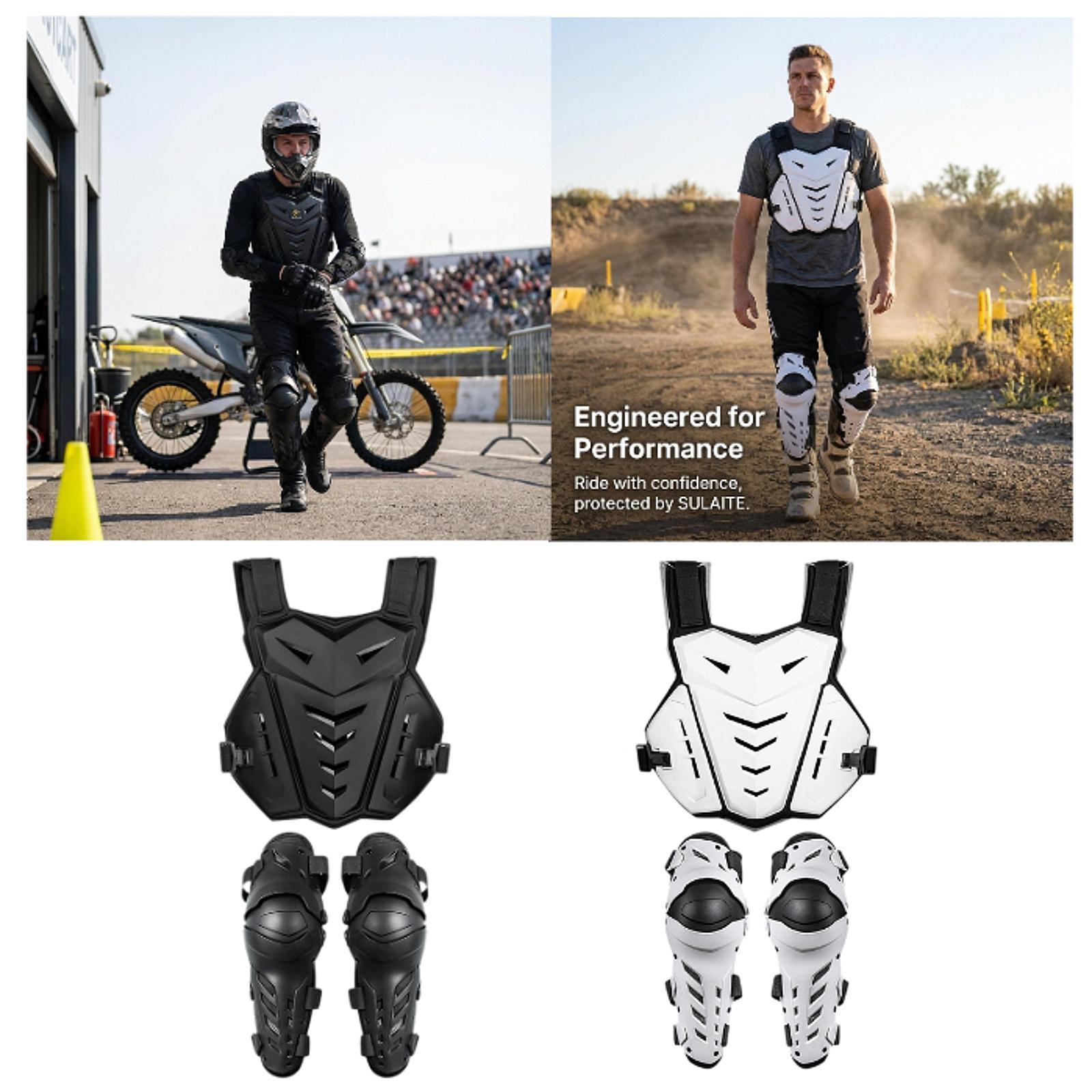 Motorcycle Gear Equipment - Pelindung Dada Sepeda Motor Bantalan Lutut