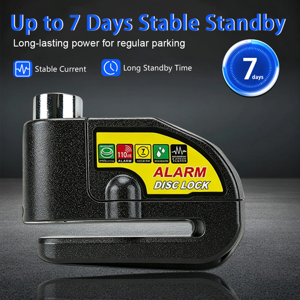 Kunci Cakram Alarm Universal A - Disc Lock Brake ulasan dan harga