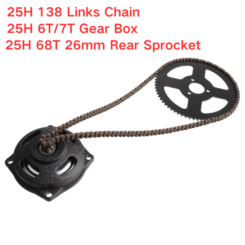 Rantai 25H 138 Link dengan Gea - Motorcycle Gear Tidy ulasan dan harga