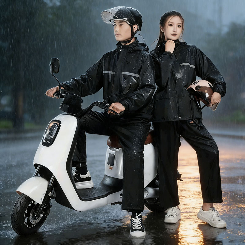 Jas Hujan Reflektif Pelindung  - Motorcycle Gear Full Suit ulasan dan harga