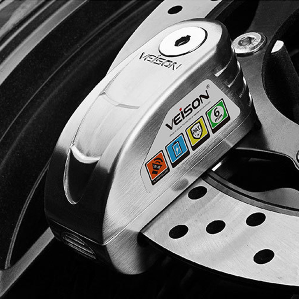 Alarm sepeda motor kunci cakra - Disc Lock Brake ulasan dan harga