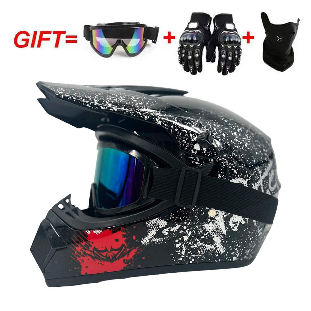 Perlengkapan Motor Trail: Helm - Motorcycle Gear Youth ulasan dan harga