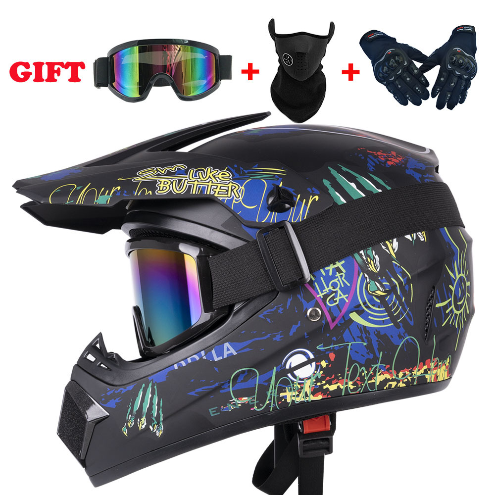 Perlengkapan Motor Trail: Helm - Motorcycle Gear Youth ulasan dan harga