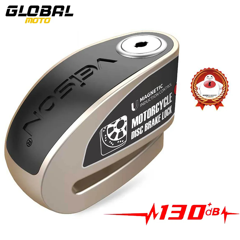 Kunci Alarm sepeda motor tahan - Disc Lock Brake ulasan dan harga