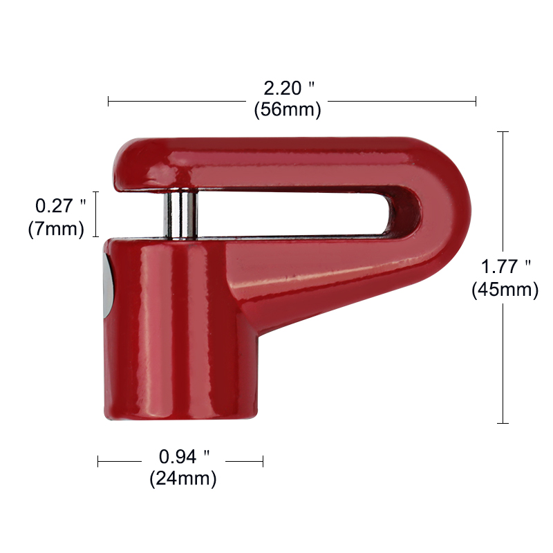 Kunci sepeda motor Anti Maling - Disc Lock Brake ulasan dan harga